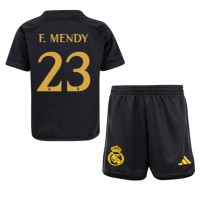 Real Madrid Ferland Mendy #23 Tredje Tröja Barn 2023-24 Kortärmad (+ Korta byxor)